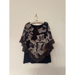 Vintage Poncho‎ Top